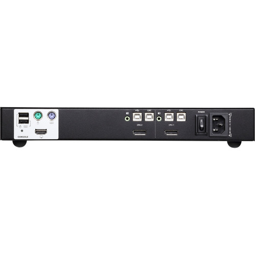 ATEN CS1182DP KVM Secure Switch, 2-fach, DisplayPort, USB, Audio