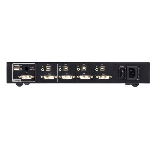 ATEN CS1184D4 4-Port KVM Secure Switch mit USB 4K DVI (PSD PP v4.0-konform)