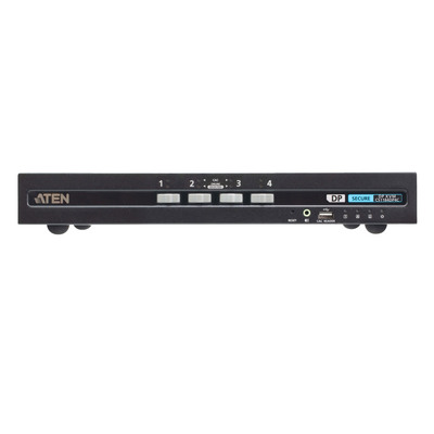 ATEN CS1184DP4C 4-Port KVM Secure Switch mit USB 4K DisplayPort PSD PP v4.0-kon