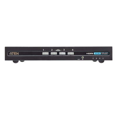 ATEN CS1184H4 4-Port KVM Secure Switch mit USB 4K HDMI (PSD PP v4.0-konform)