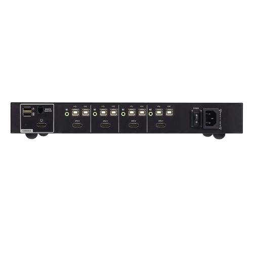 ATEN CS1184H4C 4-Port KVM Secure Switch mit USB 4K HDMI mit CAC (PSD PP v4.0)