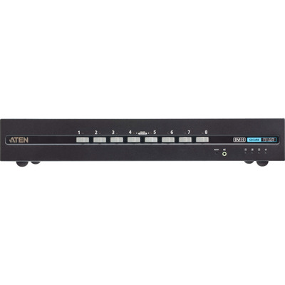 ATEN CS1188D4 8-Port KVM Secure Switch mit USB 4K DVI (PSD PP v4.0-konform)