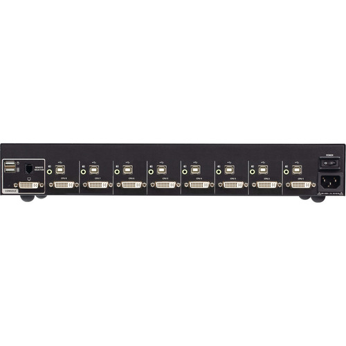 ATEN CS1188D4 8-Port KVM Secure Switch mit USB 4K DVI (PSD PP v4.0-konform)