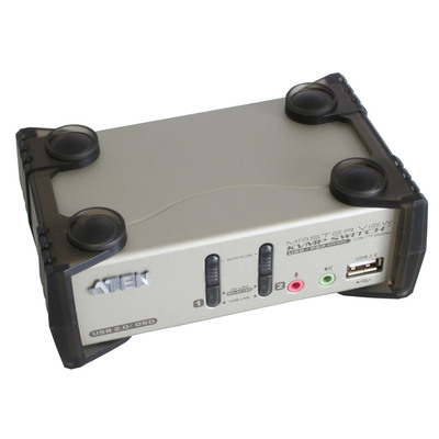 ATEN CS1732B KVMP-Switch 2-fach, VGA, USB, PS/2, Audio, OSD ATEN CS1732B KVMP-Switch 2-fach, VGA, USB, PS/2, Audio, OSD