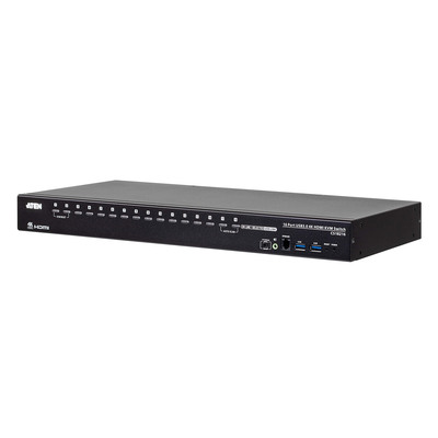 ATEN CS18216 KVM-Switch 16-fach, 4K HDMI, USB 3.0, Audio (Produktbild 1)