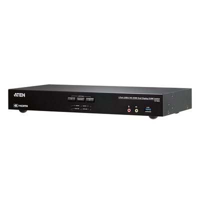 ATEN CS1842 KVMP-Switch 2-fach, 4K HDMI, Dual Display, USB 3.0, Audio (Produktbild 1)