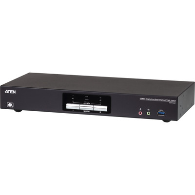 ATEN CS1942DP KVMP-Switch 2-fach, DisplayPort für 2 Displays 4K, USB 3.0, Audio (Produktbild 1)