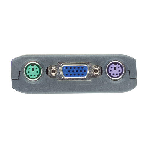 ATEN CS62S, KVM Switch, 2-fach, VGA, PS/2, integrierte Kabel