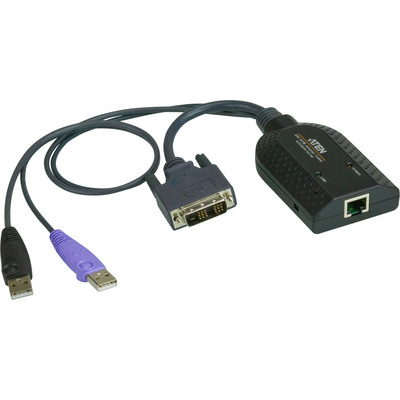 ATEN KA7166 KVM-Adapter, CPU-Modul, DVI, USB, Virtual Media