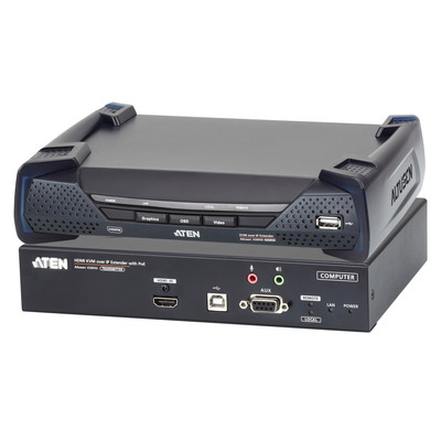 ATEN KE8950 KVM over IP Extender, 4K HDMI Einzeldisplay, RS232, USB, Audio ATEN KE8950 KVM over IP Extender, 4K HDMI Einzeldisplay, RS232, USB, Audio