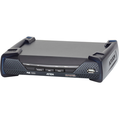 ATEN KE8952R Empfängerteil KVM over IP Extender mit PoE, 4K HDMI Einzeldisplay, RS232, USB, Audio