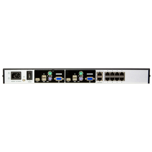 ATEN KH2508A Altusen KVM-Over-IP Switch 8-fach, 2 Konsolen