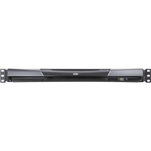 ATEN KL1108VN SL Cat.5 KVM over IP Switch 8-Port, 19-LCD, Dual-Rail, SL-Layout