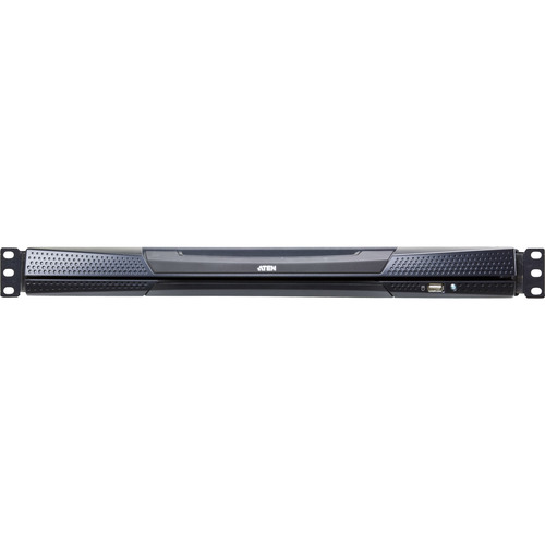 ATEN KL1516AiM US Cat.5 KVM over IP Switch 16-Port 17-LCD, Dual-Rail, US-Layout