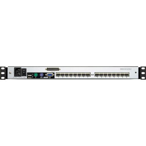 ATEN KL1516AM SL Cat.5 KVM-Switch 16-Port, 17-LCD, Dual-Rail, SL-Layout