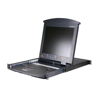 ATEN KL9116M KVM-Switch 16-fach mit 17-Display, 19-Zoll-Rackmontage, DE-Layout ATEN KL9116M KVM-Switch 16-fach mit 17-Display, 19-Zoll-Rackmontage, DE-Layout