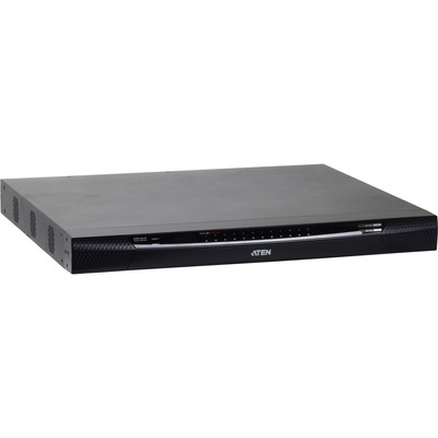 ATEN KN4124VA KVM-Over-IP-Switch 24-fach, DVI-I, USB, PS/2, Audio, Virtual Media (Produktbild 1)