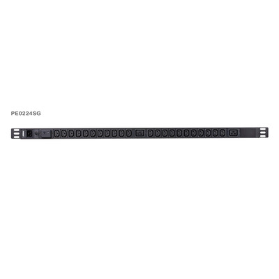 ATEN PE0224SG Basic PDU  0HE, 16A, 22x C13, 2x C19 (Produktbild 1)