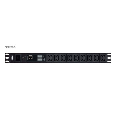 ATEN PE1209G 19 Basis-PDU mit Messfunktion IEC-C20 zu 9x IEC-C13 (Produktbild 1)