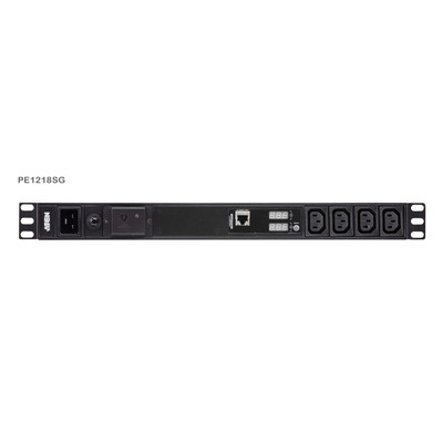 ATEN PE1218SG Basic PDU 19 1HE, 16A, 18x C13, Messfunktion