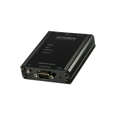 ATEN SN3101 Geräteserver 10/100Mbit/s zu RS232/422/485 ATEN SN3101 Geräteserver 10/100Mbit/s zu RS232/422/485