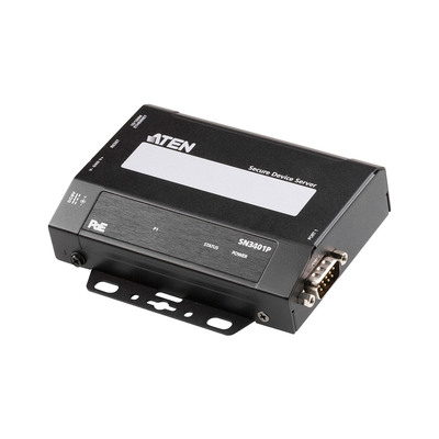 ATEN SN3401P 1-Port RS-232/422/485 Secure Device Server mit PoE (Produktbild 1)