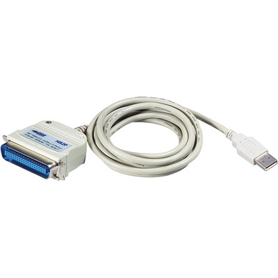 ATEN UC1284B Drucker-Adapterkabel USB zu Parallel IEEE1284, 1,8m (Produktbild 1)