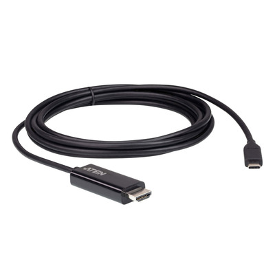 ATEN UC3238 Grafik Konverter Kabel USB-C zu HDMI 4K Konverter, 2,7m