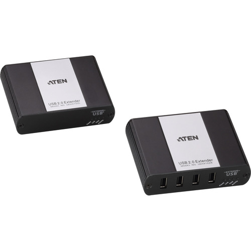 ATEN UEH4102, USB over LAN Verlängerung 4-Port, USB 2.0 Cat.5 Extender bis 100m