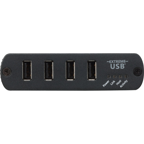 ATEN UEH4102, USB over LAN Verlängerung 4-Port, USB 2.0 Cat.5 Extender bis 100m