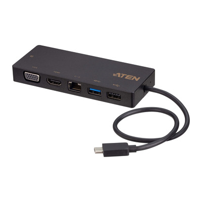 Aten UH3236 USB Typ-C Multiport Dock mit Power Delivery 3.0 Passthrough bis 60W Aten UH3236 USB Typ-C Multiport Dock mit Power Delivery 3.0 Passthrough bis 60W