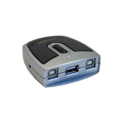 ATEN US221A USB 2.0 Data Switch, 1 USB-Gerät an 2 PC, elektronisch