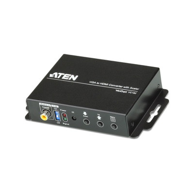 ATEN VC182 Video-Konverter VGA zu HDMI mit Skalierfunktion bis FullHD 1080p