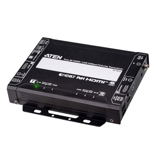 ATEN VE1833 Transceiver True 4K HDMI/USB HDBaseT3.0-Lite mit PoH (True 4K / 40m)