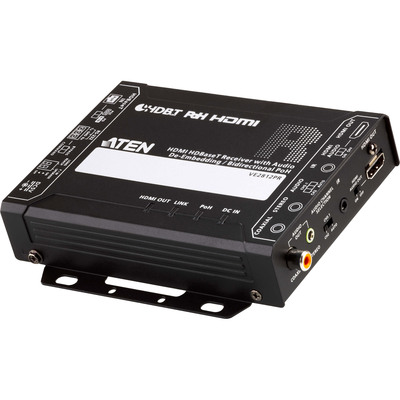 ATEN VE2812PR HDBaseT-Empfänger mit Audio-De-Embedding / Bi-direktional PoH, 4K (Produktbild 1)