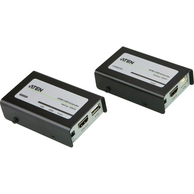 ATEN VE803 Video-Extender HDMI, mit USB und Audio, Verlängerung bis max. 60m über Netzwerkkabel