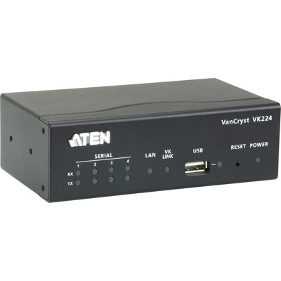 ATEN VK224 serielle Erweiterungsbox 4-Port RS232 für Steruerungseinheit VK2100 ATEN VK224 serielle Erweiterungsbox 4-Port RS232 für Steruerungseinheit VK2100