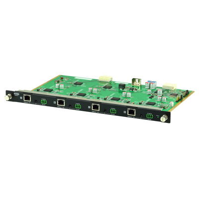 ATEN VM8514 4-Port-HDBaseT-Ausgabekarte für VM1600, 4 HDMI-Quellen an 4 Displays (Produktbild 1)