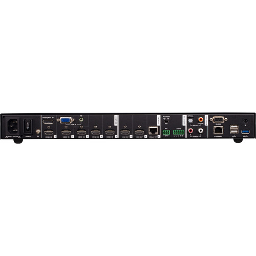ATEN VP2730 7x3 Seamless Präsentation HDMI Matrix Switch mit Scaler, Streaming