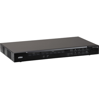 ATEN VP2730 7x3 Seamless Präsentation HDMI Matrix Switch mit Scaler, Streaming, Audio Mixer und HDBaseT