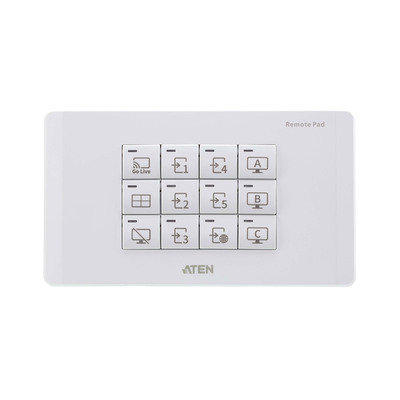 ATEN VPK312 12-Tasten Netzwerk Remote Pad (EU, 2 Gang) (Produktbild 1)