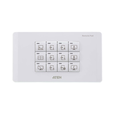 ATEN VPK312 12-Tasten Netzwerk Remote Pad (EU, 2 Gang)