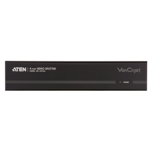 ATEN VS134A Video-Splitter S-VGA 4-fach Monitor-Verteiler, 450MHz