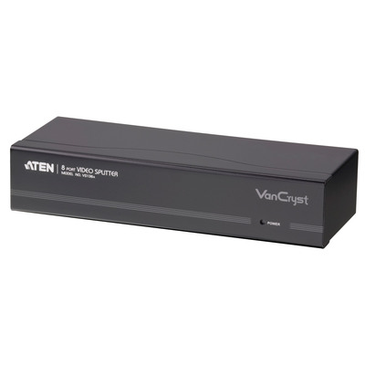 ATEN VS138A Video-Splitter S-VGA, 8-fach Monitor-Verteiler, 450MHz ATEN VS138A Video-Splitter S-VGA, 8-fach Monitor-Verteiler, 450MHz