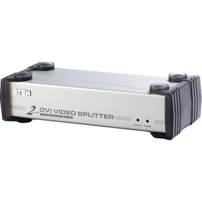 ATEN VS162 Video-Splitter DVI 2-fach Monitor-Verteiler mit Audio ATEN VS162 Video-Splitter DVI 2-fach Monitor-Verteiler mit Audio