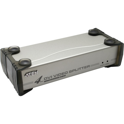 ATEN VS164 Video-Splitter DVI 4-fach Monitor-Verteiler mit Audio (Produktbild 1)