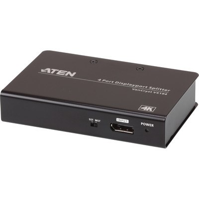 ATEN VS192 Video-Splitter DisplayPort-Verteiler, 4K2K, 2-fach ATEN VS192 Video-Splitter DisplayPort-Verteiler, 4K2K, 2-fach
