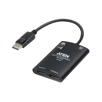 ATEN VS92DP Video-Splitter True 4K DisplayPort 2-fach MST Hub ATEN VS92DP Video-Splitter True 4K DisplayPort 2-fach MST Hub