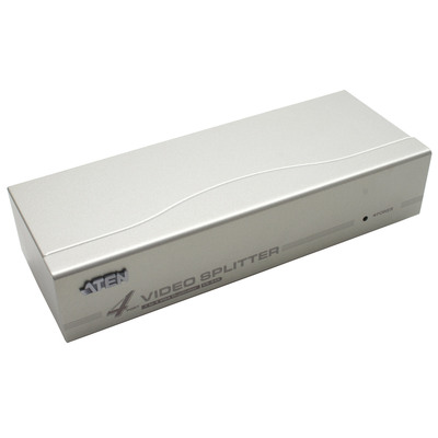 ATEN VS94A Video-Splitter S-VGA 4-fach Monitor-Verteiler, 350Mhz ATEN VS94A Video-Splitter S-VGA 4-fach Monitor-Verteiler, 350Mhz