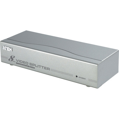 ATEN VS98A Video-Splitter S-VGA 8-fach Monitor-Verteiler, 350Mhz